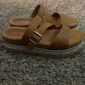 Gently used sandals